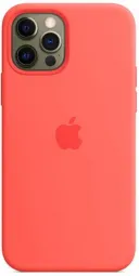 Apple iPhone 12 Pro Max Silicone Case with MagSafe - Pink Citrus (MHL93) Copy
