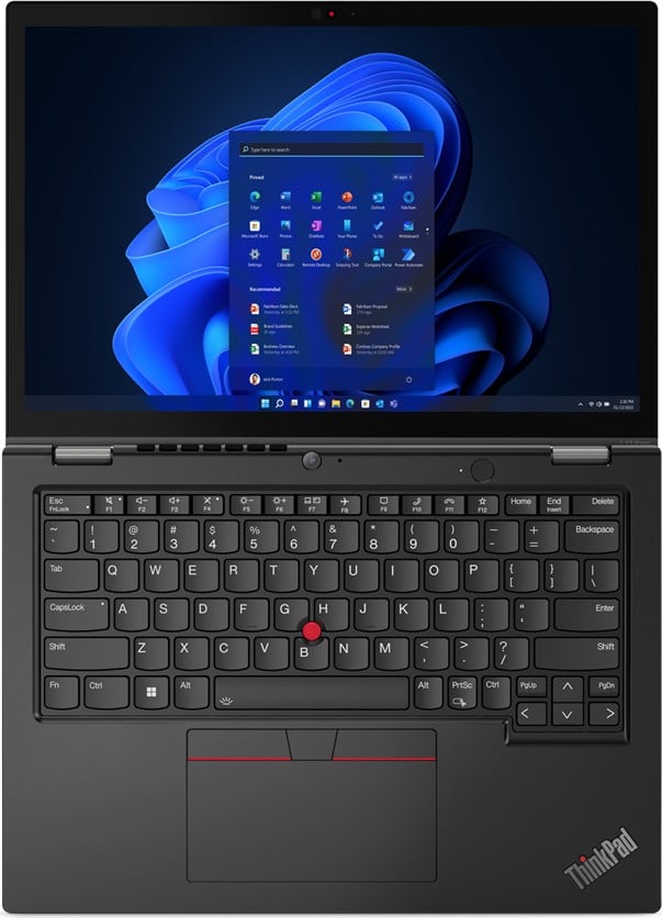 Купить Ноутбук Lenovo ThinkPad L13 Yoga Gen 3 Thunder Black (21B5001JCK) - ITMag