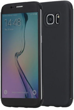 Чехол (книжка) Rock DR.V Series для Samsung G930F Galaxy S7 (Черный / Black) - ITMag