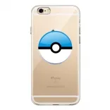TPU чехол EGGO Pokemon Go Poke Ball для iPhone 6/6S (Blue)