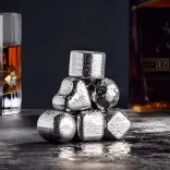 Охолоджуючі камені для напоїв Xiaomi Youpin Circle Joy stainless steel square ice cubes (6952868313621)