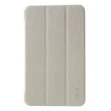Чехол EGGO Silk Texture Leather Case для Asus Memo Pad 7 ME176 with Tri-fold Stand (Белый/White)
