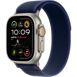 Apple Watch Ultra 2 GPS + Cellular 49mm Natural Titan. Case w. Blue Trail Loop - M/L (MX4L3)