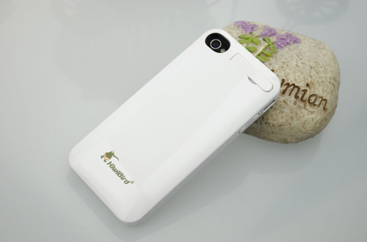 PowerCase KiwiBird для iPhone 4 / 4s 1400mAh (White) - ITMag