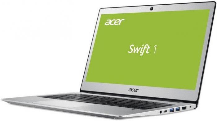 Купить Ноутбук Acer Swift 1 SF113-31-P1U7 (NX.GNLEU.009) Silver - ITMag