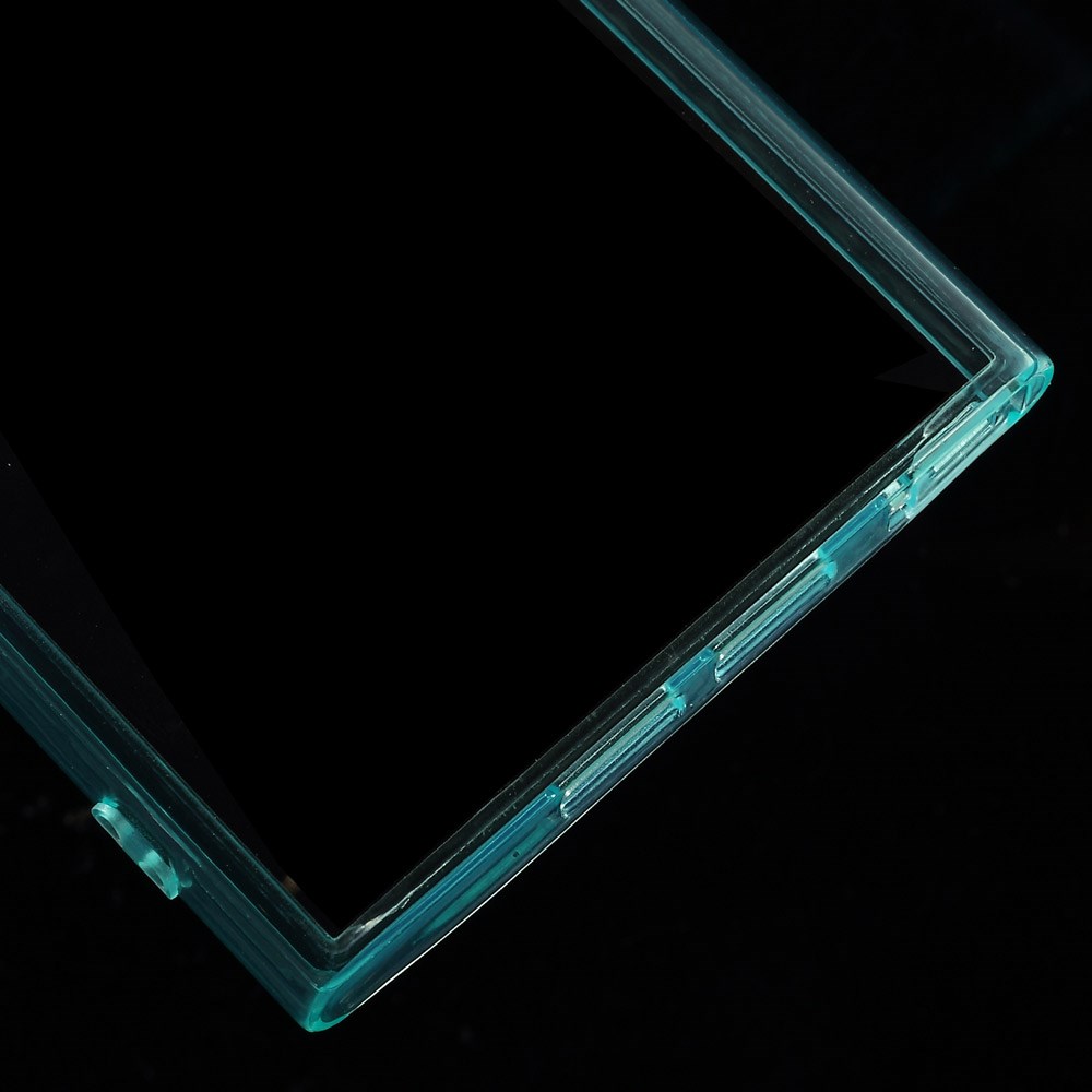 Пластиковая накладка EGGO для Xiaomi MI-3 (Прозрачная/Голубая) - ITMag