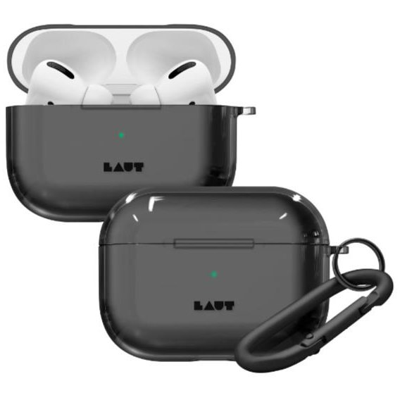 Чехол LAUT CRYSTAL-X for AirPods Pro Black (L_APP_CX_UB) - ITMag