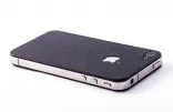 Пленка защитная EGGO iPhone 4/4S Crystalcover black BackSide (черная, перламутровая)