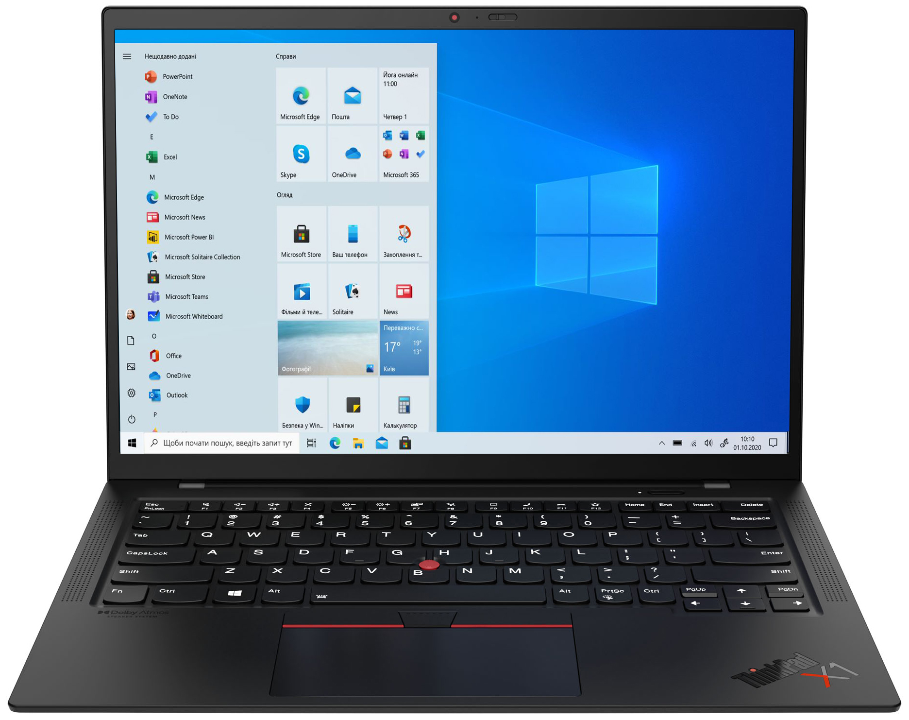 

Lenovo ThinkPad X1 Carbon Gen 9 Black (20XW005KRT)