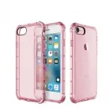 TPU чехол ROCK Fence series для Apple iPhone 7 (4.7") (Розовый / Transparent pink)