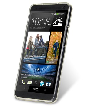 TPU чехол Melkco Poly Jacket для HTC One / M7 (+ мат.пленка) Бесцветный (матовый) - ITMag