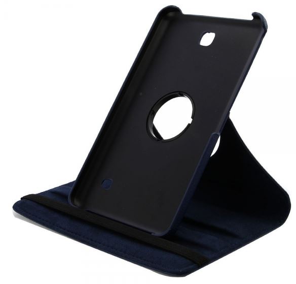 Кожаный чехол-книжка TTX (360 градусов) для Samsung Galaxy Tab 4 7.0 (Синий) - ITMag