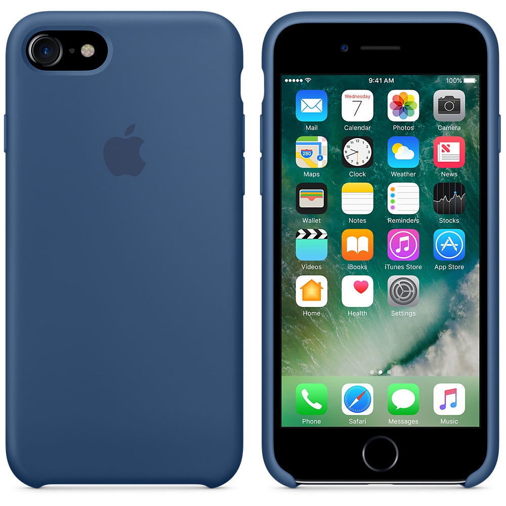 Apple iPhone 7 Silicone Case - Ocean Blue MMWW2 - ITMag