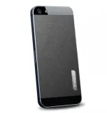 Защитная наклейка SGP Skin Guard Set Series для Apple iPhone 5/5S (Черная кожа / Deep Black Leather)