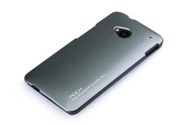 Пластиковая накладка ROCK NEW NakedShell series для HTC One / M7 (Серый / Grey) - ITMag