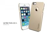 Пластиковая накладка SGP iPhone 5S/5 Case Ultra Thin Air A Series Champagne Gold (SGP10607)