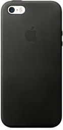Apple iPhone SE Leather Case - Black (MMHH2)