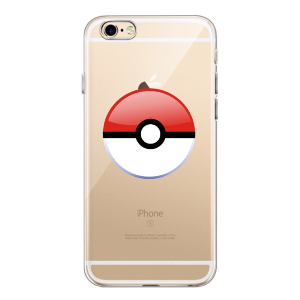 TPU чехол EGGO Pokemon Go Poke Ball для iPhone 6/6S (Red) - ITMag