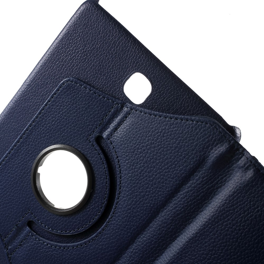 Чехол EGGO для Samsung Galaxy Tab A 8.0 T350/T355 (кожа, темно синий, поворотный) - ITMag