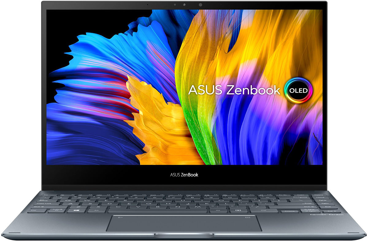 Купить Ноутбук ASUS Zenbook Flip 13 OLED UX363EA Pine Grey full metal (UX363EA-OLED788W) - ITMag