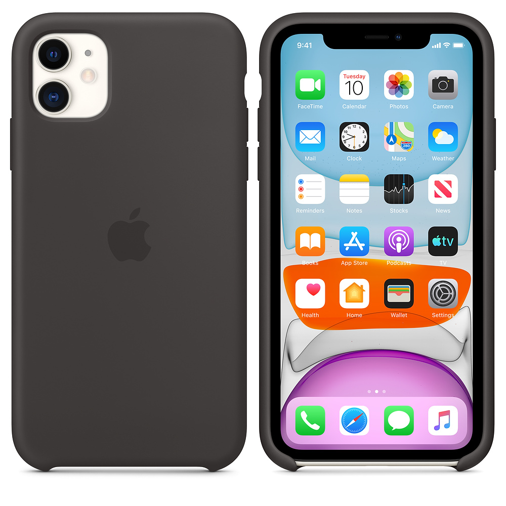 Apple iPhone 11 Pro Max Silicone Case - Black (MX002) Copy - ITMag
