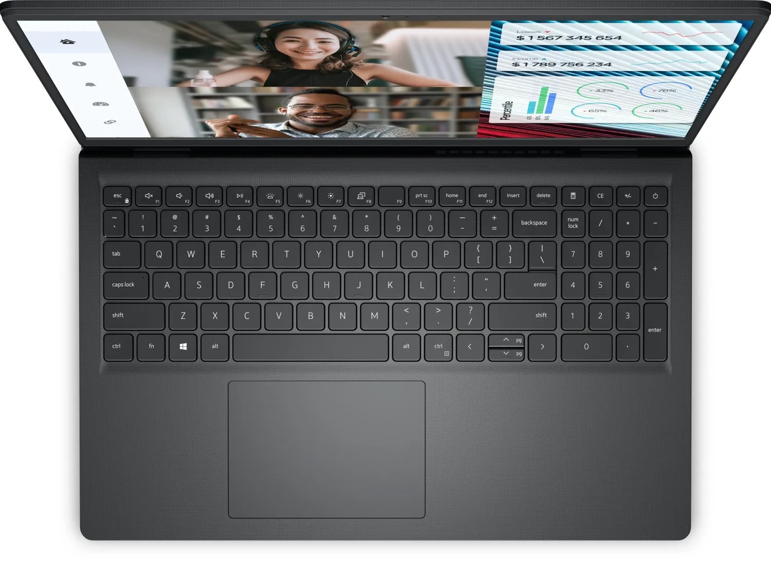 Купить Ноутбук Dell Vostro 3520 Carbon Black (1608PVNB3520GE_UBU) - ITMag