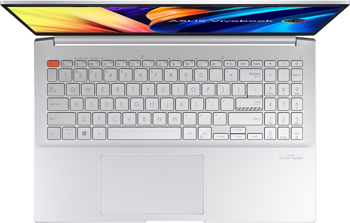 Купить Ноутбук ASUS VivoBook Pro 15 OLED K6502VJ Cool Silver (K6502VJ-MA085, 90NB11K2-M002U0) - ITMag