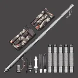 Туристический Инструмент Xiaomi HX outdoors Tactical Stick Gun Grey (ZSG-001A/3050440/692691268334)