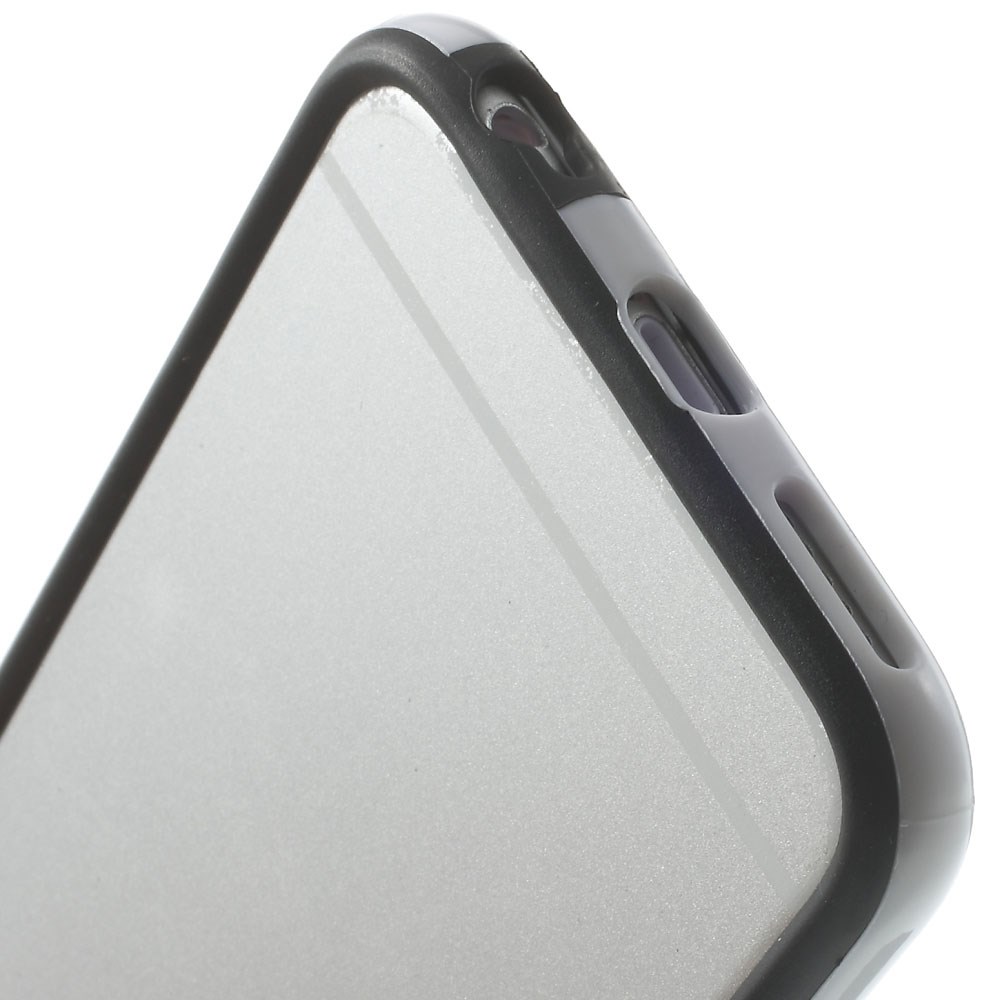 TPU бампер EGGO для iPhone 6/6S - Black / White - ITMag