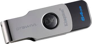 Kingston 64 GB DataTraveler Swivl Metal/color (DTSWIVL/64GB) - ITMag