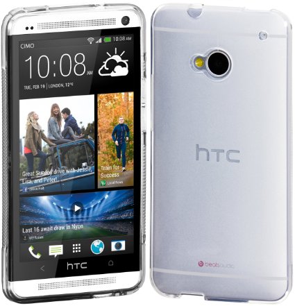TPU чехол EGGO для HTC One / M7 (Бесцветный (прозрачный)) - ITMag