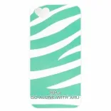 Чехол ARU для iPhone 5S Zebra Stripe Green
