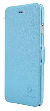 Кожаный чехол (книжка) Nillkin Fresh Series для Apple iPhone 6/6S (4.7") (Голубой) - ITMag