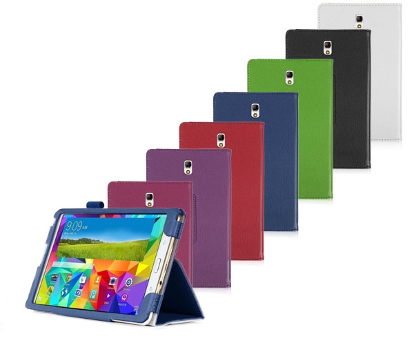 Кожаный чехол-книжка TTX с функцией подставки для Samsung Galaxy Tab S 8.4 T700 (Зеленый) - ITMag