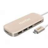 USB Hub HooToo Shuttle Gold (HT-UC001-GD)