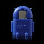 OTG-переходник EGGO microUSB-USB Синий