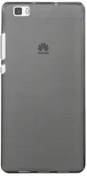 TPU чехол EGGO для Huawei P8 Lite (Серый (прозрачный))