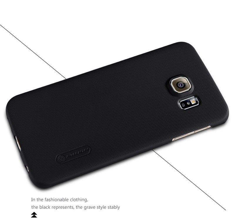 Чехол Nillkin Matte для Samsung G925F Galaxy S6 Edge (+ пленка) (Черный) - ITMag