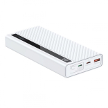 REMAX Hunyo II PD 65W + QC 22.5W Multi-Compatible Fast Charging Power Bank 22500mAh RPP-272 White