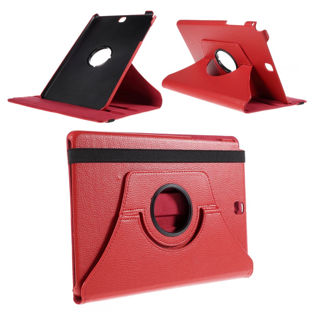 Чехол EGGO для Samsung Galaxy Tab A 9.7 T550/T555 (кожа, красный, поворотный) - ITMag