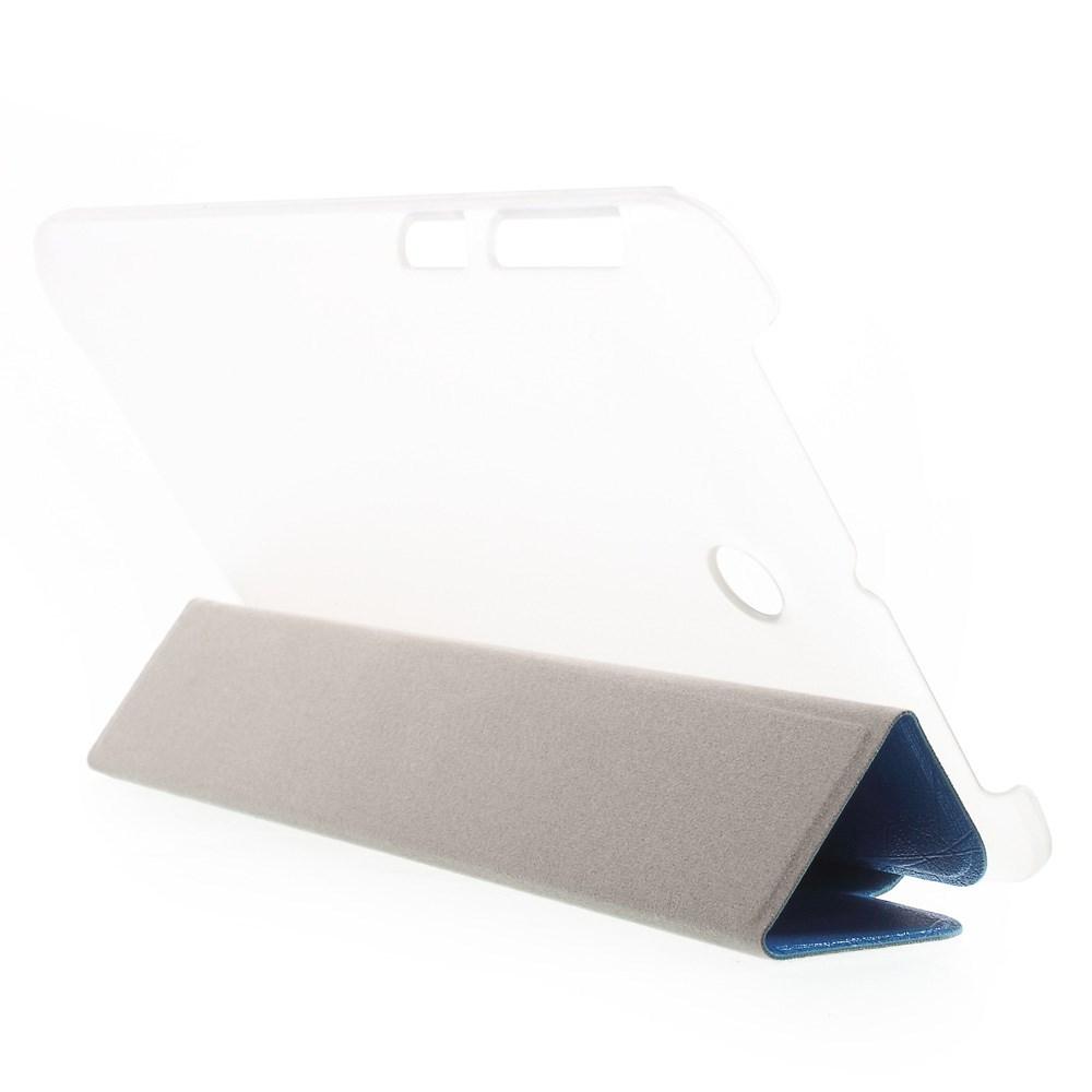 Чехол EGGO Silk Texture Leather Case для Asus Memo Pad 7 ME176 with Tri-fold Stand (Синий/Blue) - ITMag