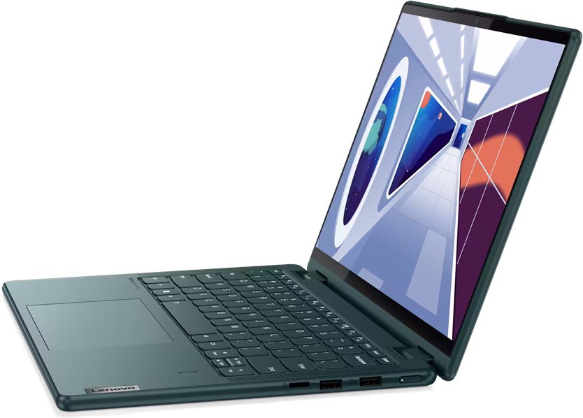 Купить Ноутбук Lenovo Yoga 6 13ABR8 Dark Teal (83B2007NRA) - ITMag