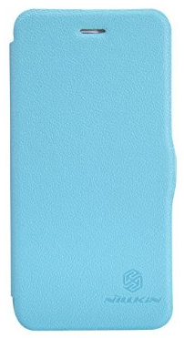 Кожаный чехол (книжка) Nillkin Fresh Series для Apple iPhone 6/6S (4.7") (Голубой) - ITMag