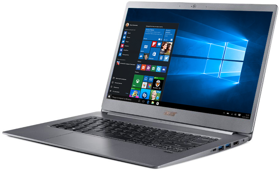 Купить Ноутбук Acer Swift 5 SF514-53T Gray (NX.H7KEU.008) - ITMag