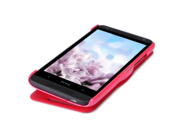 Кожаный чехол (книжка) Nillkin Fresh Series для HTC Desire 601/601 DUAL (Розовый) - ITMag
