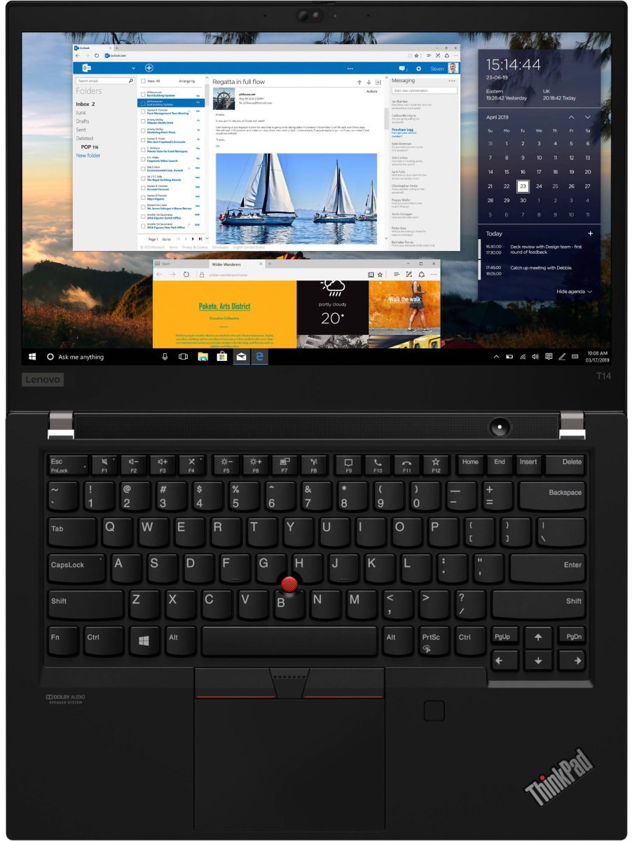 Купить Ноутбук Lenovo ThinkPad T14s Gen 2 Black (20WM004ERT) - ITMag