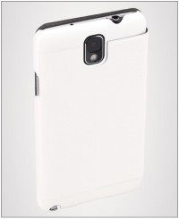 Кожаный чехол (книжка) ROCK Excel Series для Samsung N9000 Galaxy Note 3 (Белый / White) - ITMag