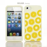 Силиконовый чехол iMobile Impression Laser Series для Apple iPhone 5/5S (Sunny / Yellow)