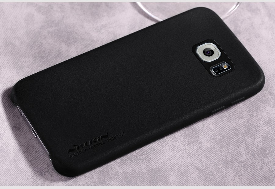 Кожаная накладка Nillkin Victoria Series для Samsung G920F Galaxy S6 (Черный) - ITMag