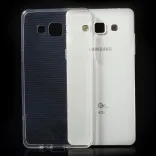 TPU чехол EGGO для Samsung A500H Galaxy A5 (Бесцветный (прозрачный))